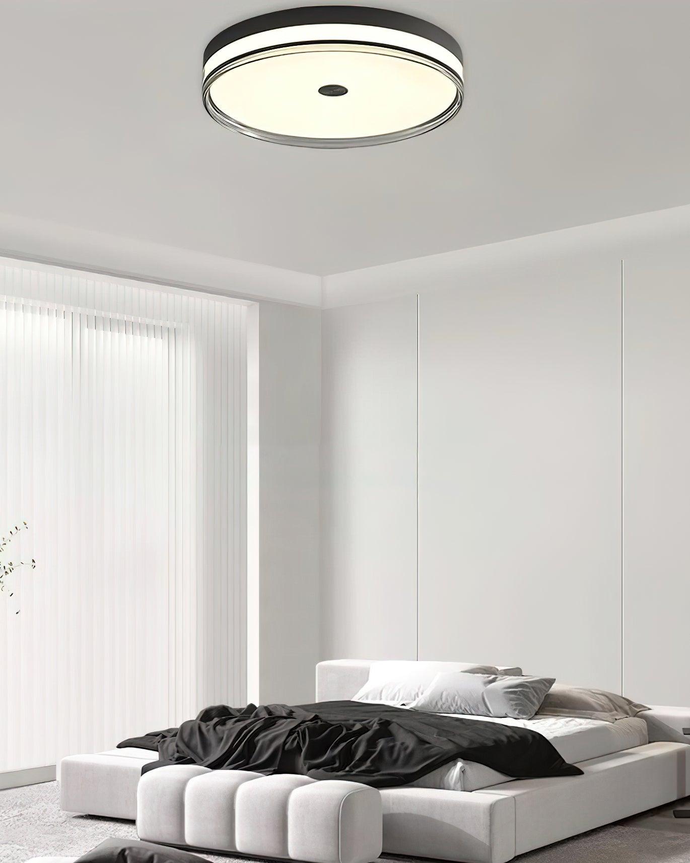 Mimi North Modern LED Flush Mount Ceiling Lamp for Minimalist Interior Lighting