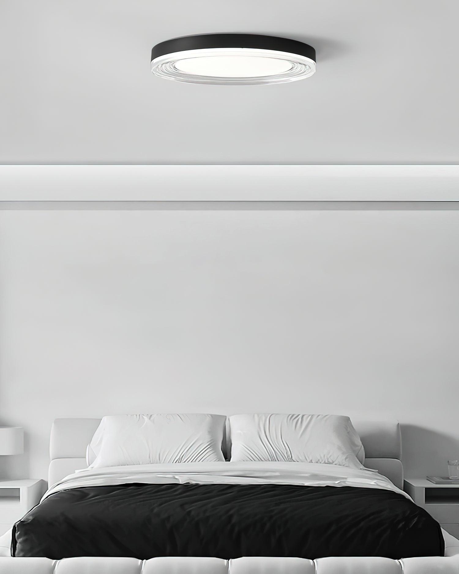 Mimi North Modern LED Flush Mount Ceiling Lamp for Minimalist Interior Lighting
