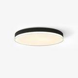 Modern Minimalist Flush Mount LED Ceiling Light Round Aluminum Fixture for Living Room Bedroom