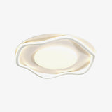 Modern LED Cloud Shape Flush Mount Ceiling Light for Bedroom and Study Room