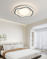 Modern LED Cloud Shape Flush Mount Ceiling Light for Bedroom and Study Room