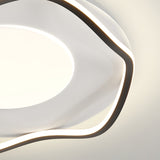 Modern LED Cloud Shape Flush Mount Ceiling Light for Bedroom and Study Room