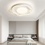 Modern LED Cloud Shape Flush Mount Ceiling Light for Bedroom and Study Room