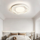 Modern LED Cloud Shape Flush Mount Ceiling Light for Bedroom and Study Room