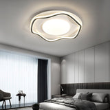 Modern LED Cloud Shape Flush Mount Ceiling Light for Bedroom and Study Room