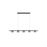 modern-linear-led-island-chandelier-with-conical-glass-shades-and-acrylic-lens-for-dining-room
