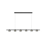modern-linear-led-island-chandelier-with-conical-glass-shades-and-acrylic-lens-for-dining-room