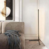 Minimalist Modern LED Floor Lamp Vertical Uplight for Contemporary Living Spaces