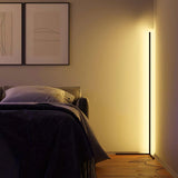 Minimalist Modern LED Floor Lamp Vertical Uplight for Contemporary Living Spaces