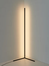 Minimalist Modern LED Floor Lamp Vertical Uplight for Contemporary Living Spaces
