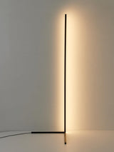 Minimalist Modern LED Floor Lamp Vertical Uplight for Contemporary Living Spaces