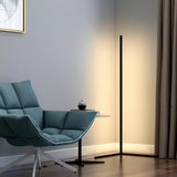 Minimalist Modern LED Floor Lamp Vertical Uplight for Contemporary Living Spaces