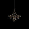 Mira Modern Crystal Flush Mount Ceiling Chandelier Luxury LED Starry Sky Light