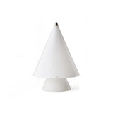 Modern Miza Glass LED Table Lamp Touch Control Dimmable Reading Light for Bedside and Office