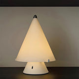 Modern Miza Glass LED Table Lamp Touch Control Dimmable Reading Light for Bedside and Office