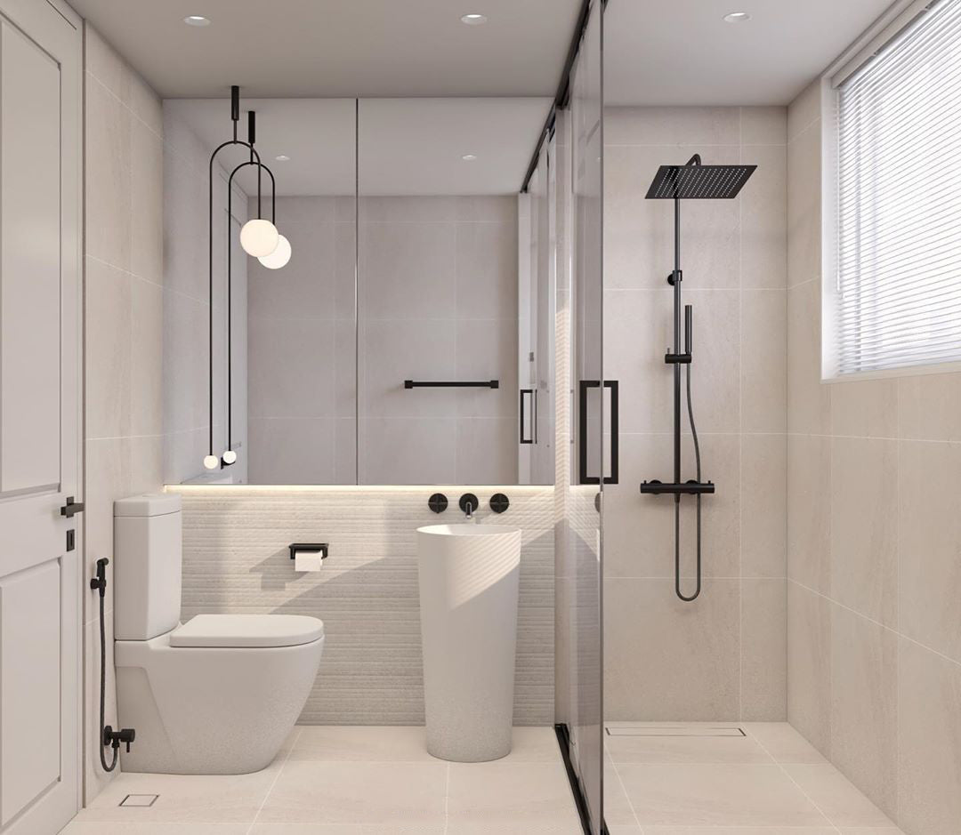 Modern Minimalist Linear Mobile Chandelier with Opal Glass Globes and Black Finish