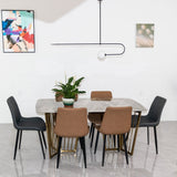 Modern Minimalist Linear Mobile Chandelier with Opal Glass Globes and Black Finish