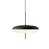 Model 2065 Mid Century Modern Pendant Lamp Opalescent Saucer Suspension Light