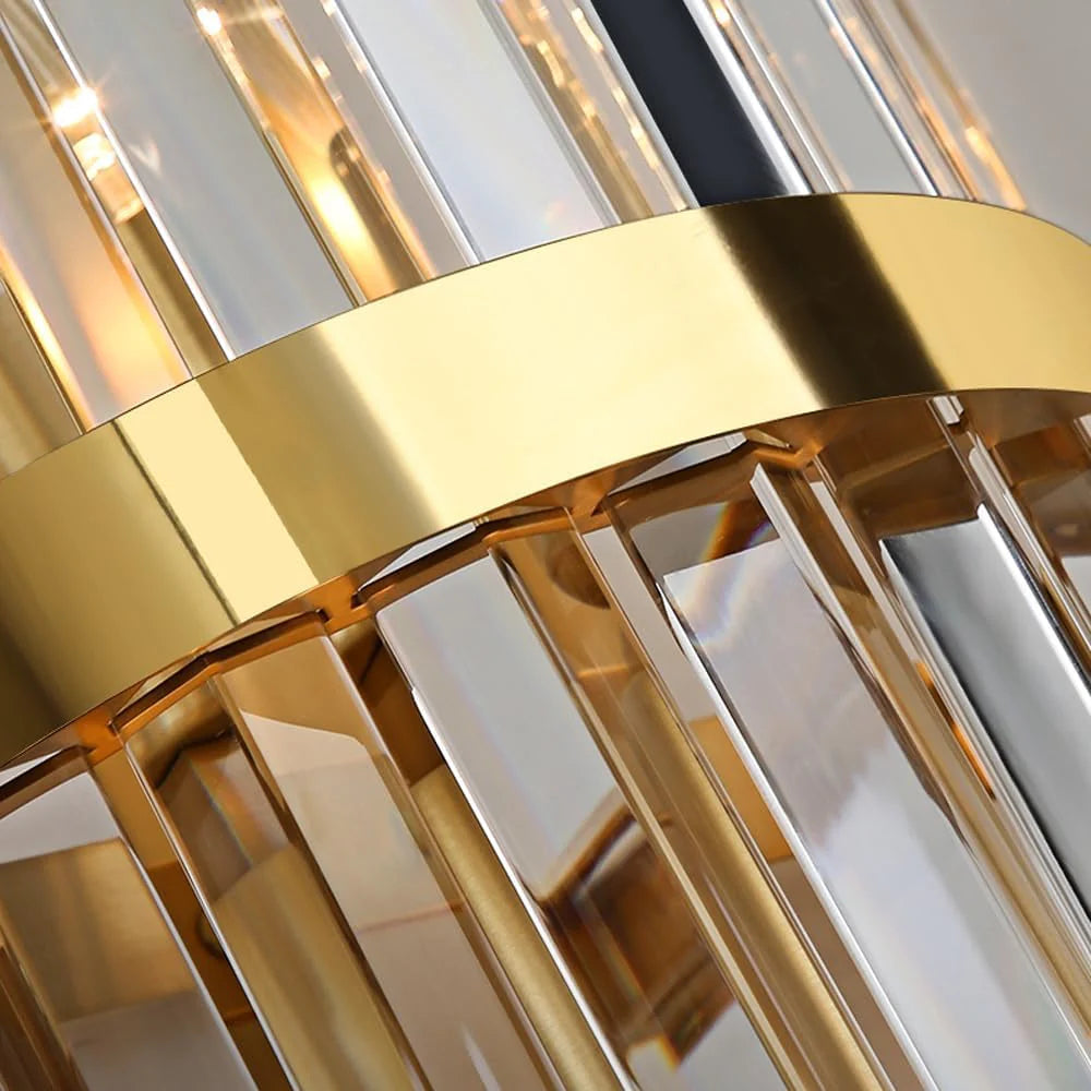 Modern Chic Stainless Steel Luxurious Wall Light