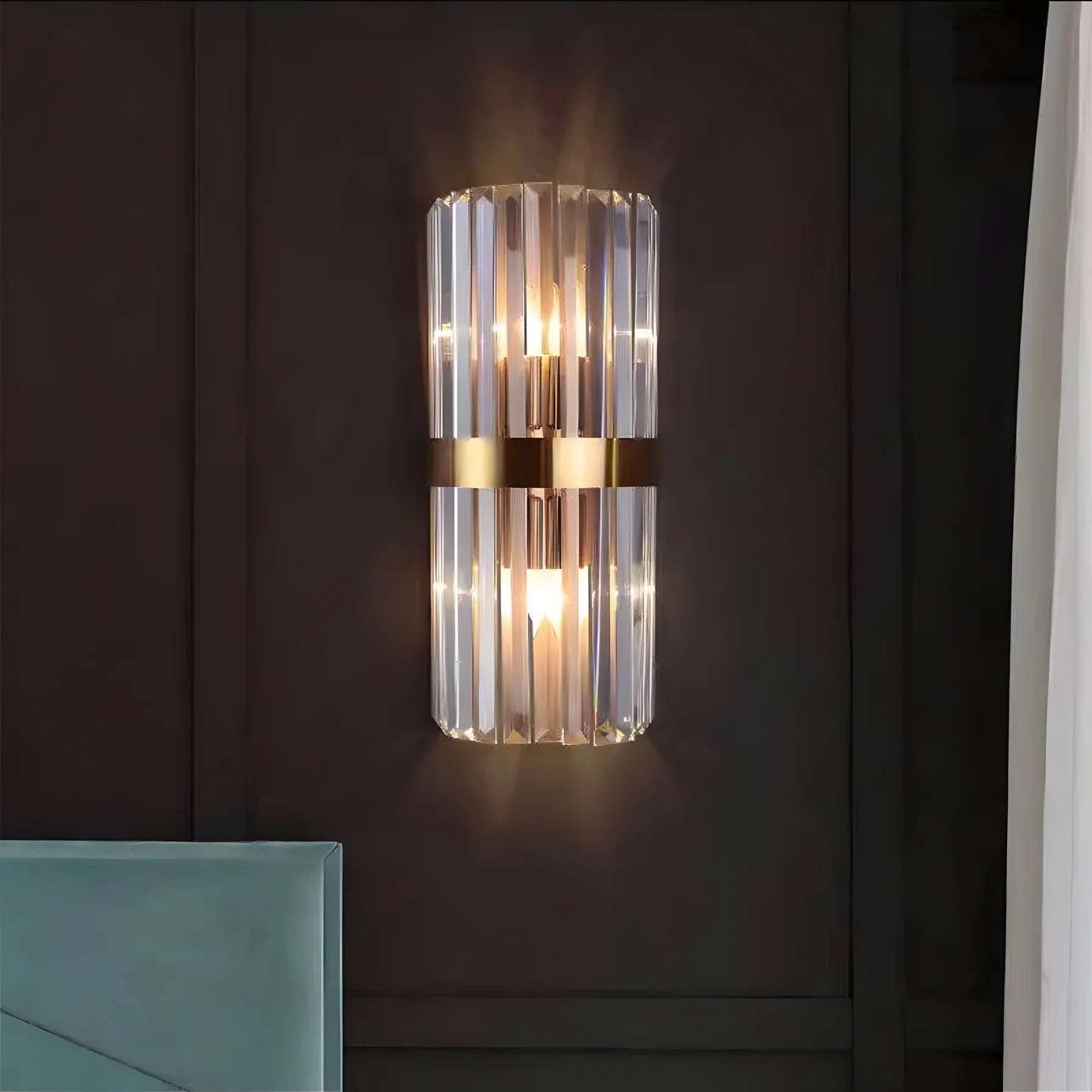 Modern Chic Stainless Steel Luxurious Wall Light