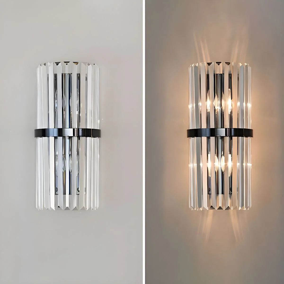 Modern Chic Stainless Steel Luxurious Wall Light