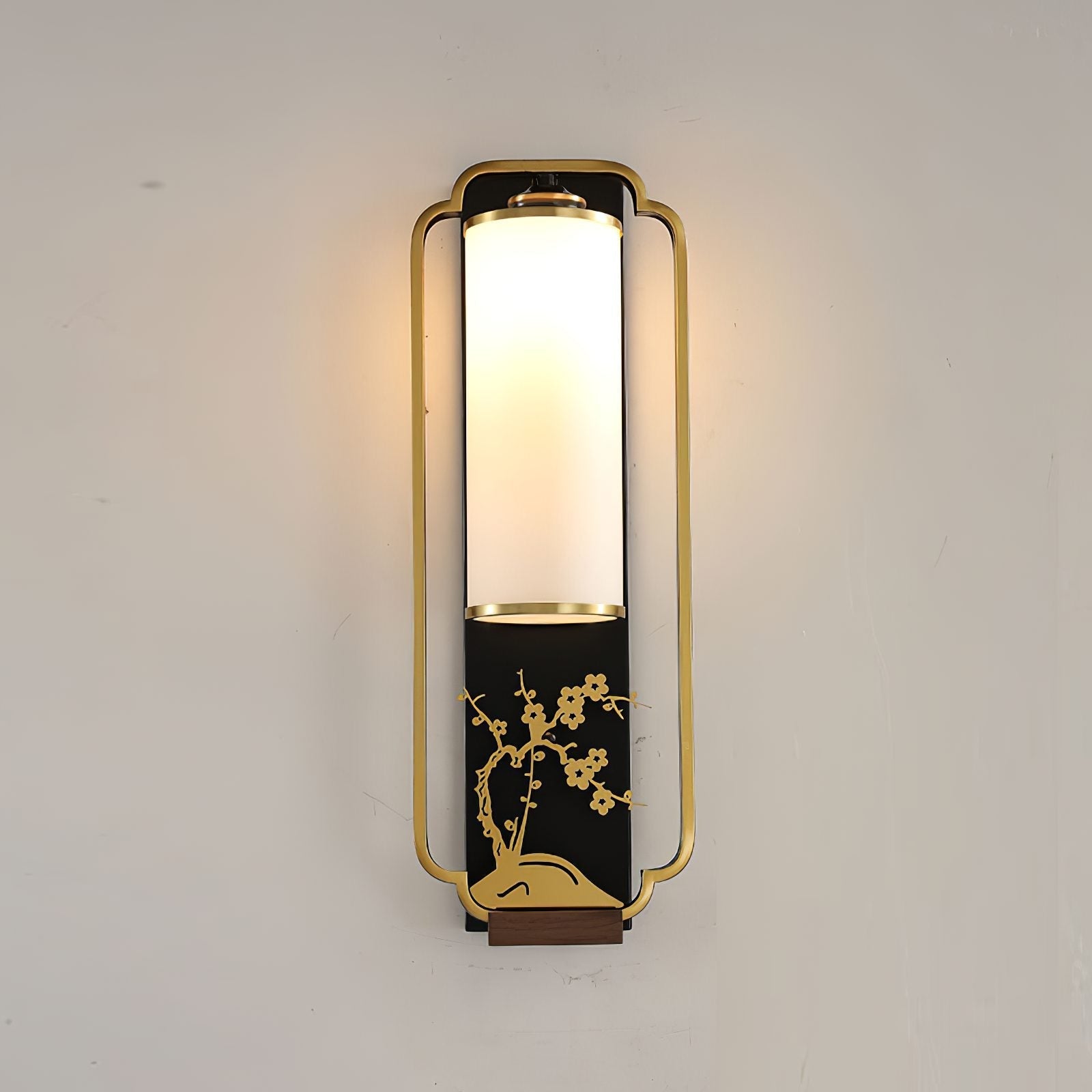 modern-chinese-wall-sconce-geometric-brass-and-white-glass-interior-accent-lighting