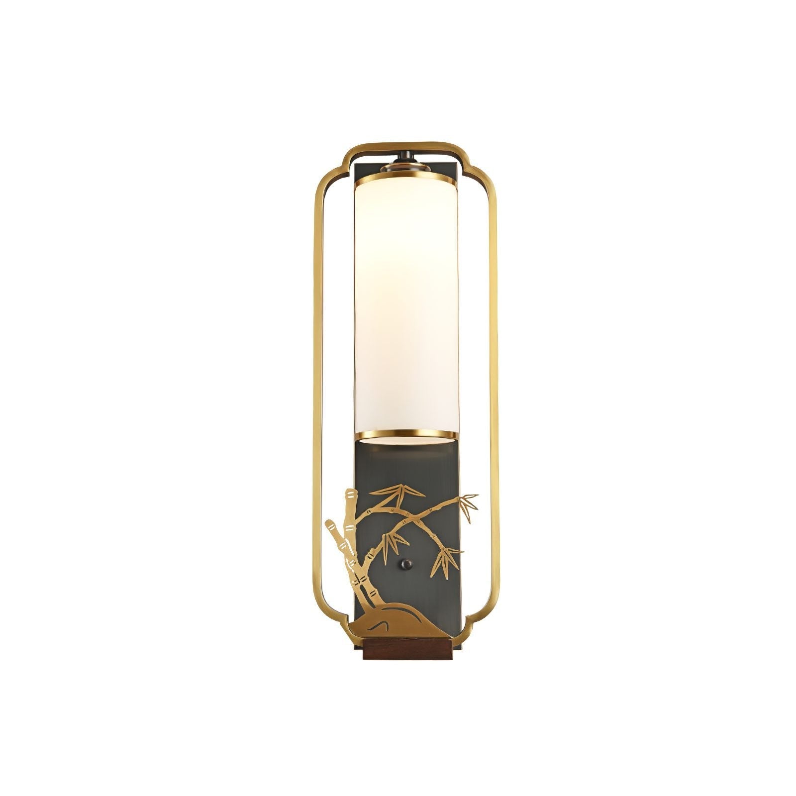 modern-chinese-wall-sconce-geometric-brass-and-white-glass-interior-accent-lighting