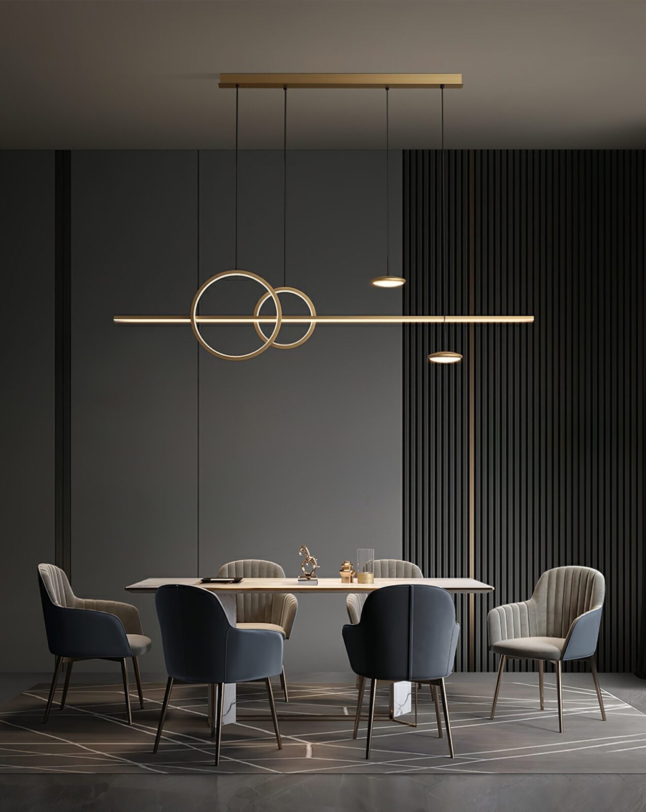 minimalist-geometric-led-chandelier-modern-brass-and-acrylic-pendant-light