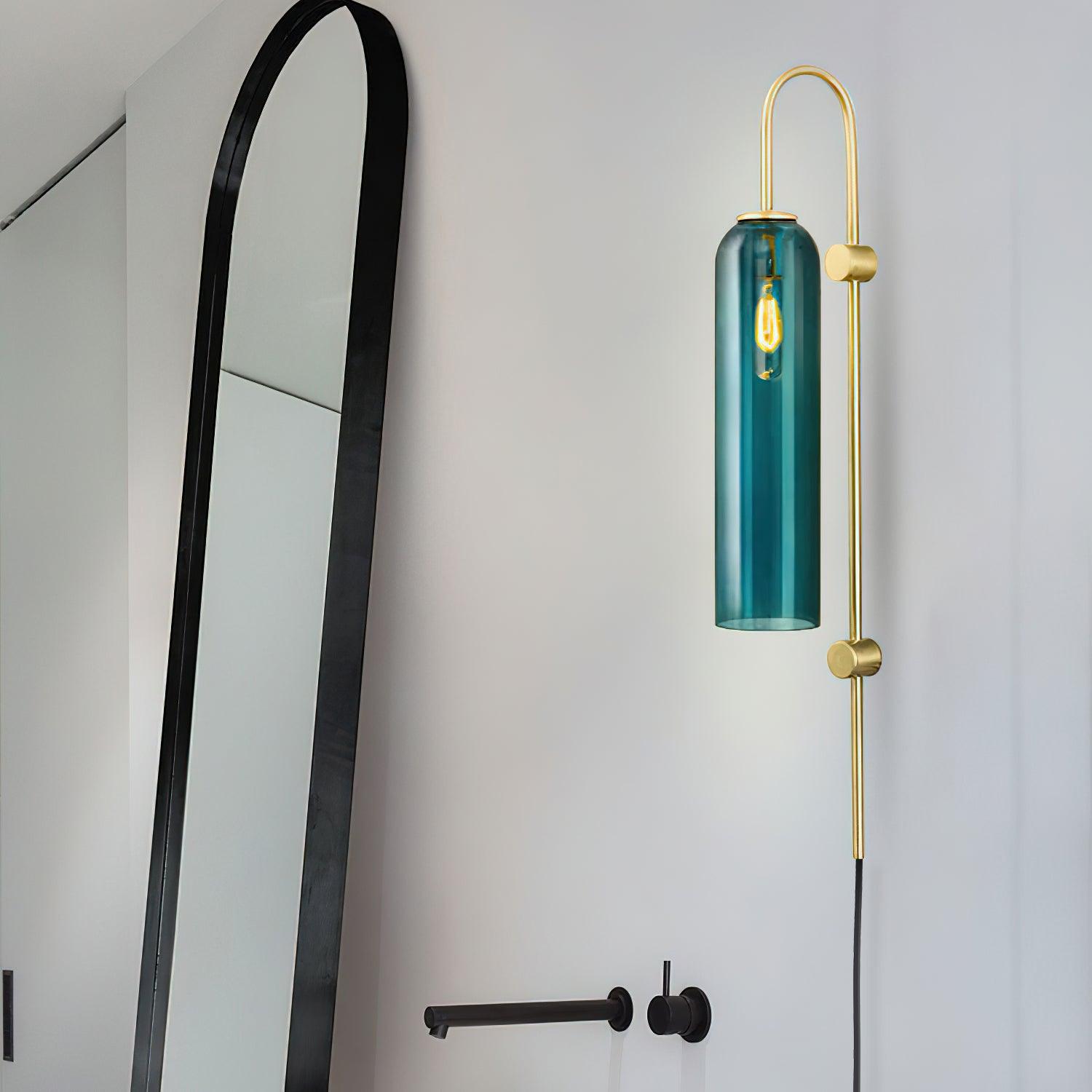 modern-cylinder-glass-wall-sconce-with-plug-in-cord-for-interior-lighting