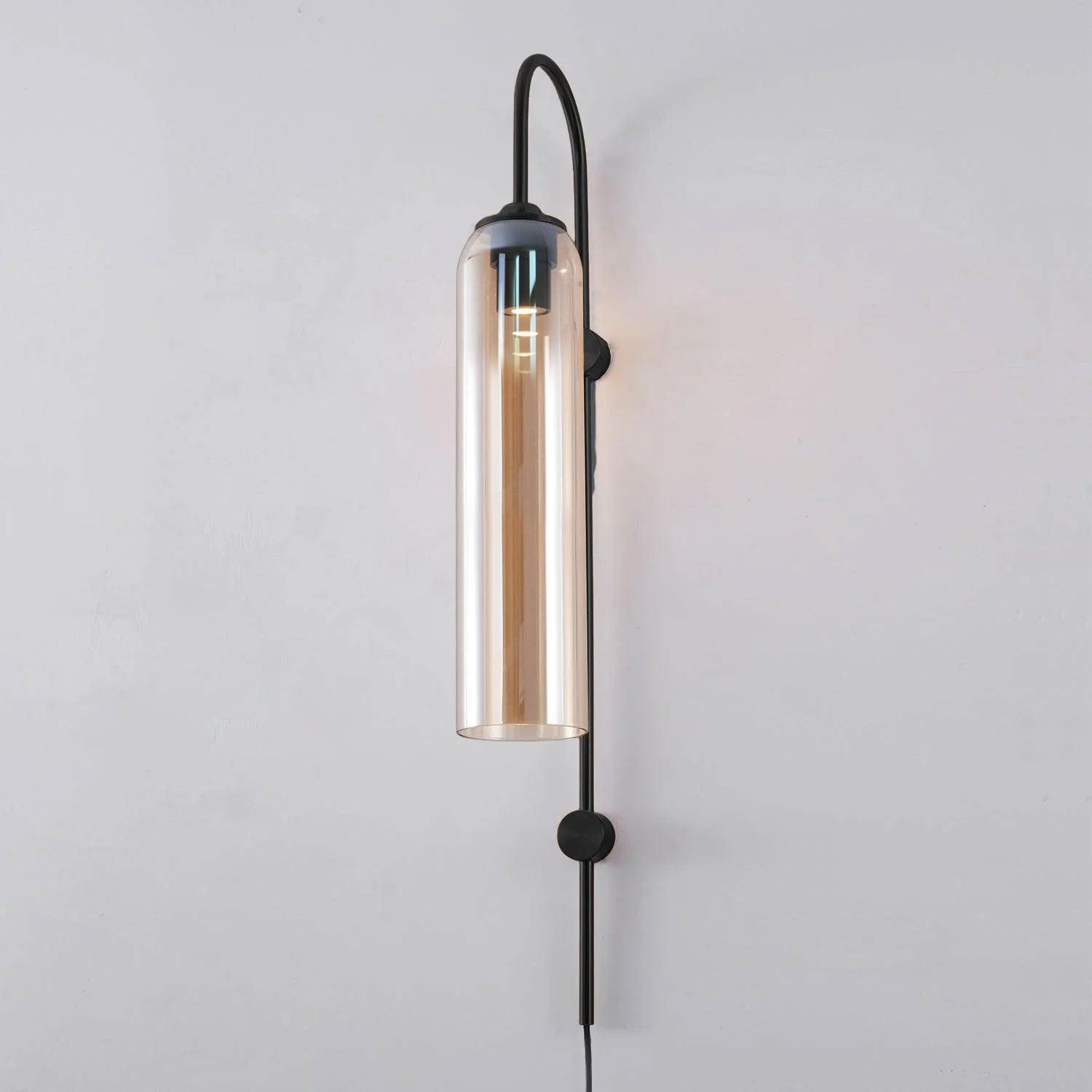 modern-cylinder-glass-wall-sconce-with-plug-in-cord-for-interior-lighting