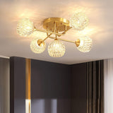 modern-gold-brass-and-textured-glass-ceiling-lamp-elegant-crystal-style-semi-flush-mount-lighting