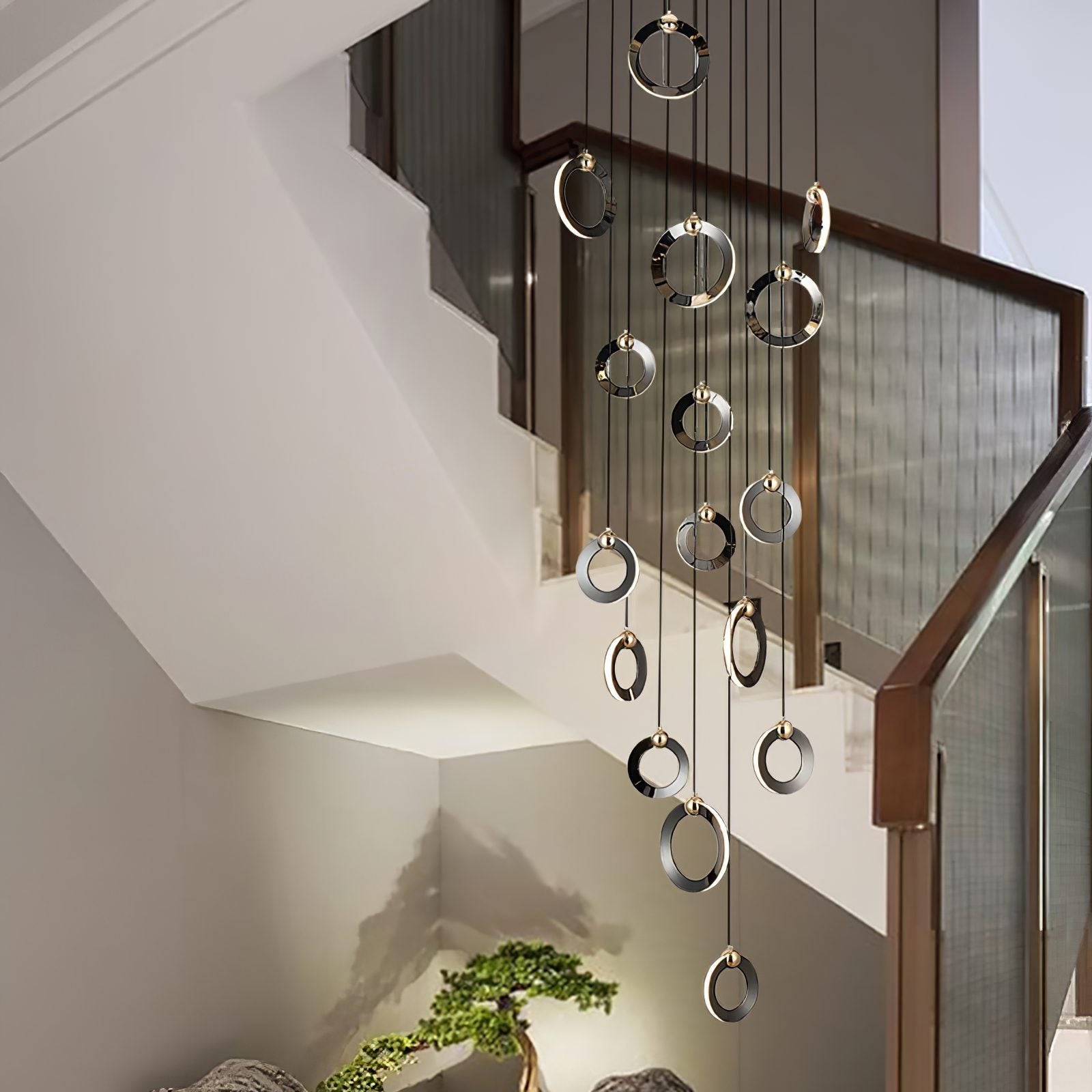 contemporary-multi-light-led-pearl-pendant-chandelier-for-living-room-and-foyer
