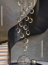 contemporary-multi-light-led-pearl-pendant-chandelier-for-living-room-and-foyer