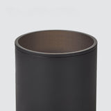 Minimalist Surface Mounted LED Ceiling Light with Aluminum Body and Ridged Accent