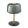 Mona Modern Glass Table Lamp with Marble Base for Elegant Interior Task Lighting