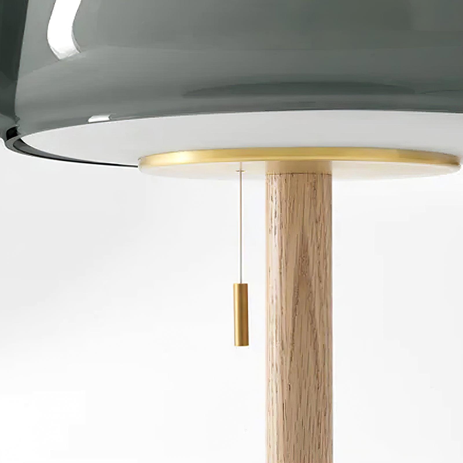 Mona Modern Glass Table Lamp with Marble Base for Elegant Interior Task Lighting