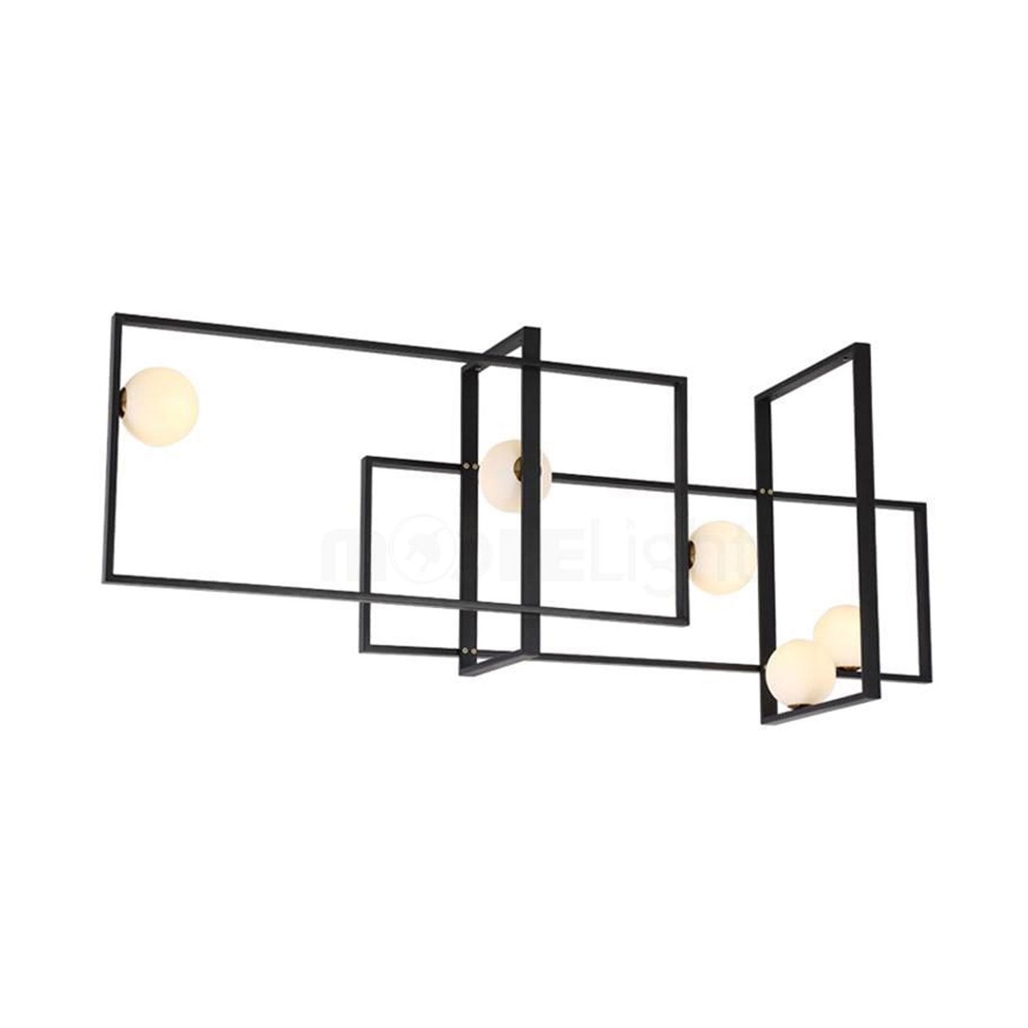 mondrian-inspired-geometric-rectangular-glass-chandelier-modern-murano-sphere-ceiling-light