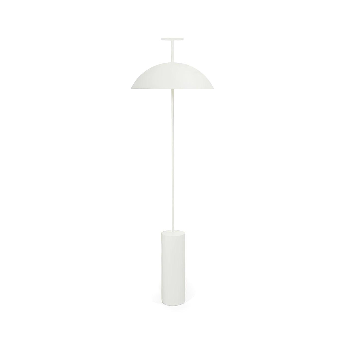 Monolith Dome Floor Lamp Minimalist Metal Standing Light for Living Room and Office