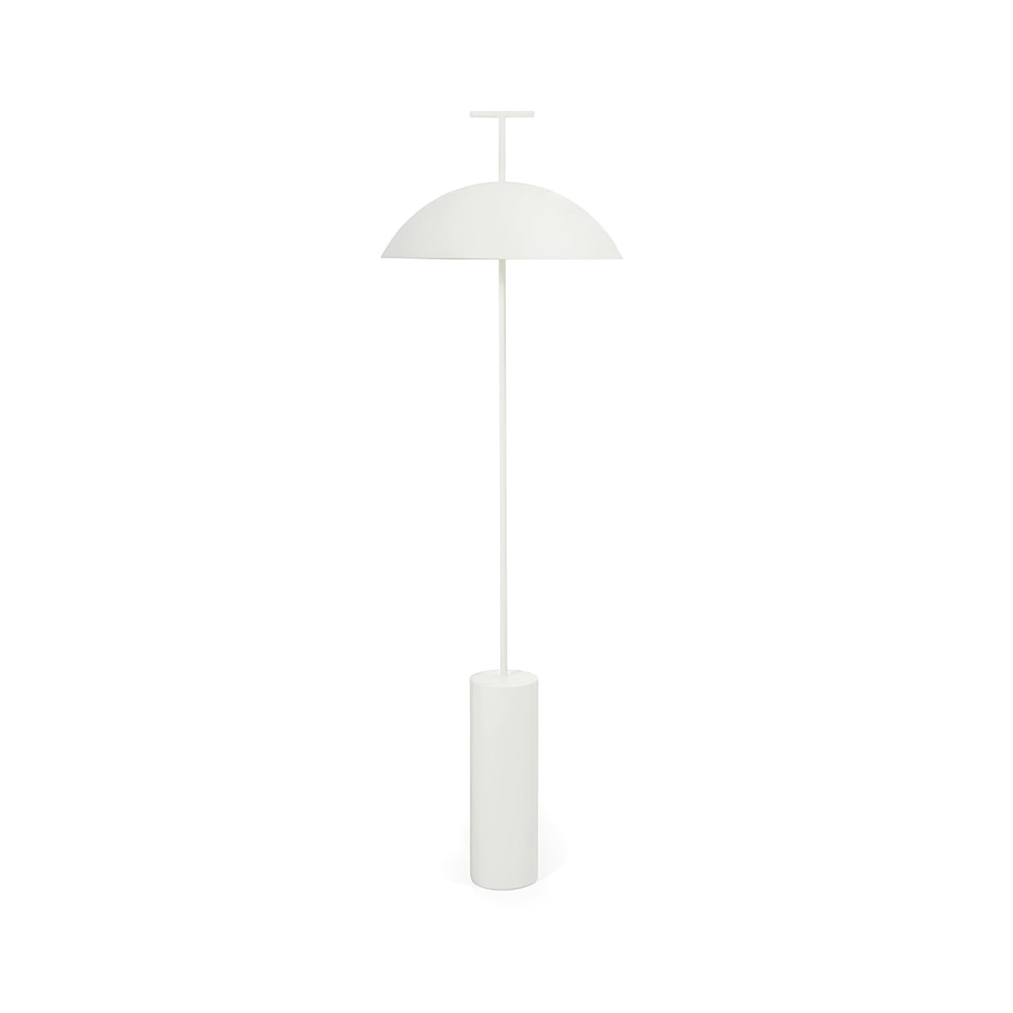 Monolith Dome Floor Lamp Minimalist Metal Standing Light for Living Room and Office