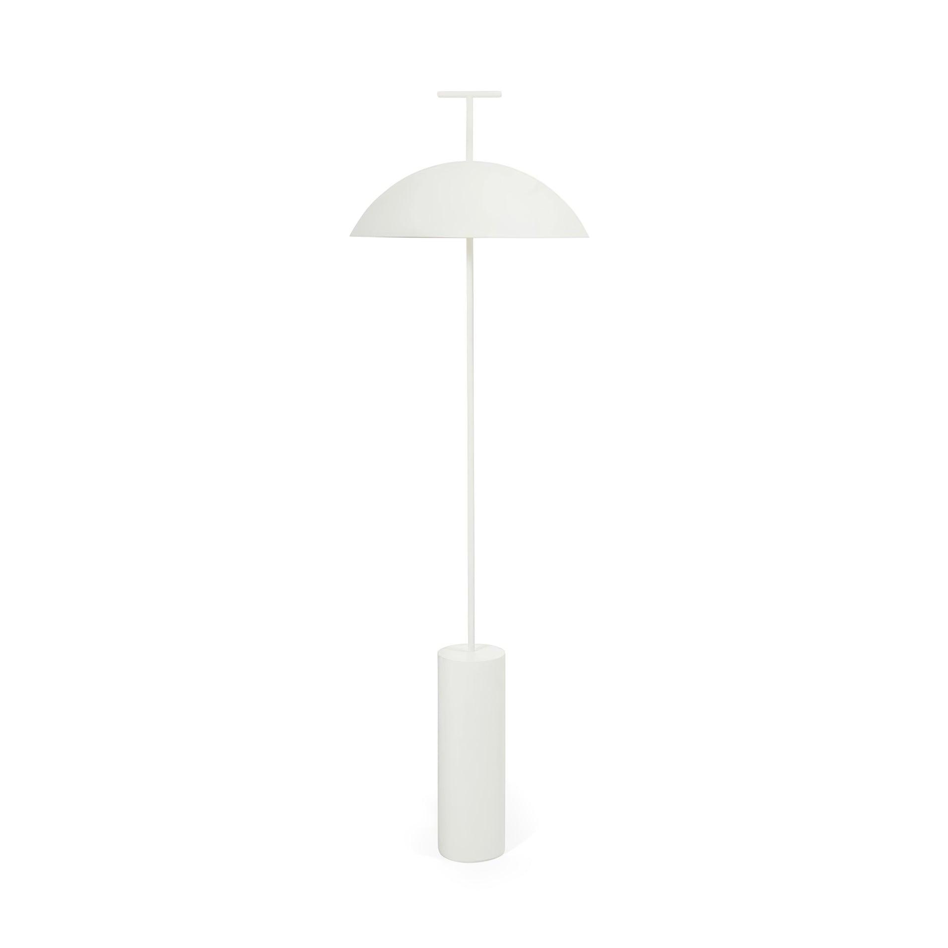 Monolith Dome Floor Lamp Minimalist Metal Standing Light for Living Room and Office