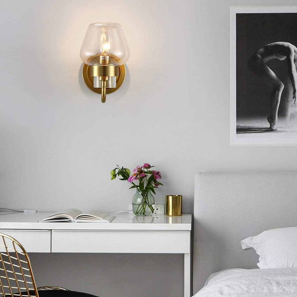 modern-handcrafted-solid-brass-wall-sconce-with-clear-glass-shade-and-integrated-led