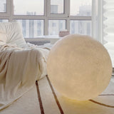 Modern Moon Sphere LED Table Lamp with Realistic Lunar Texture Surface