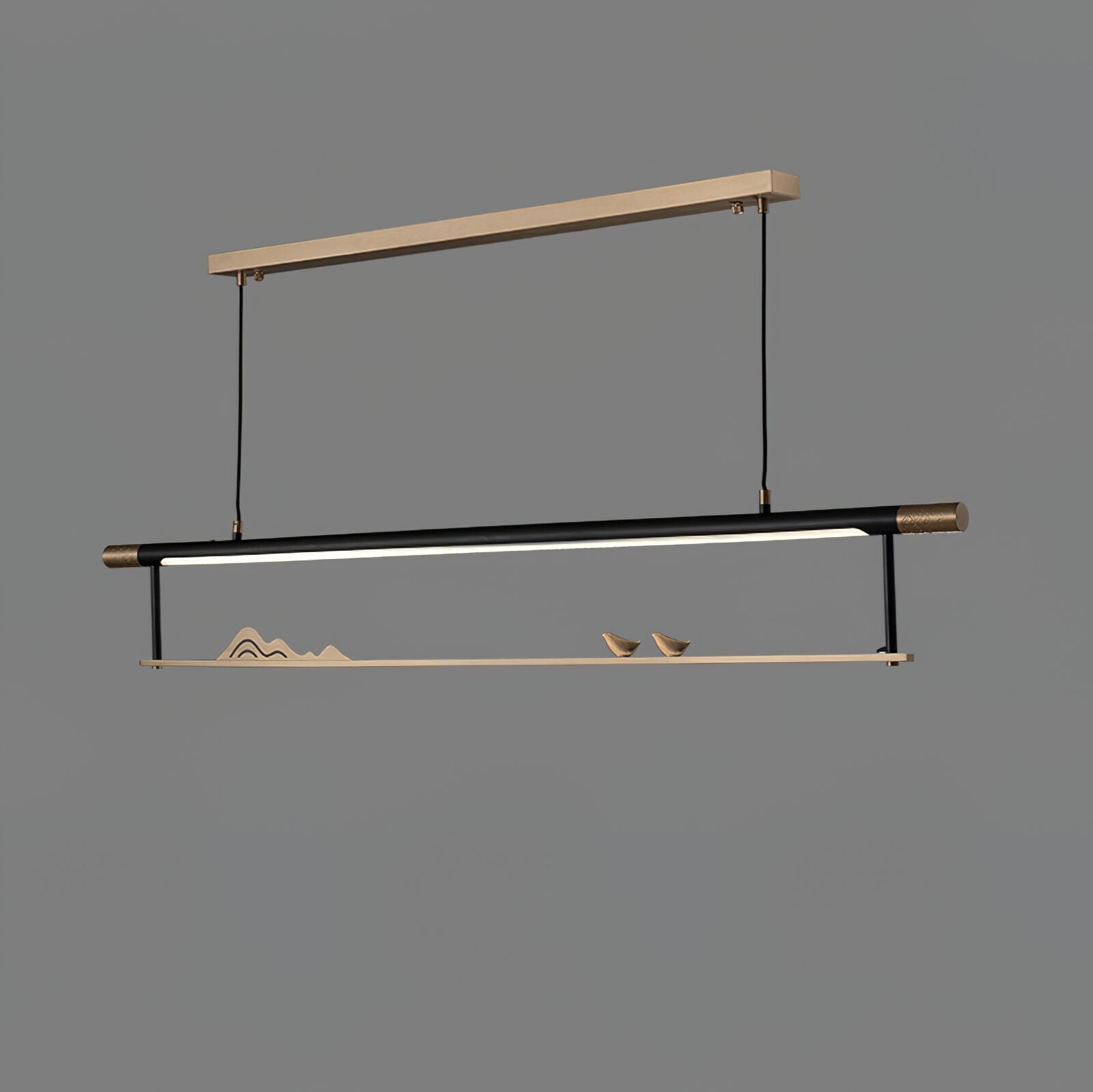 mountain-bird-modern-led-linear-pendant-light-brass-and-acrylic-fixture-for-dining-room