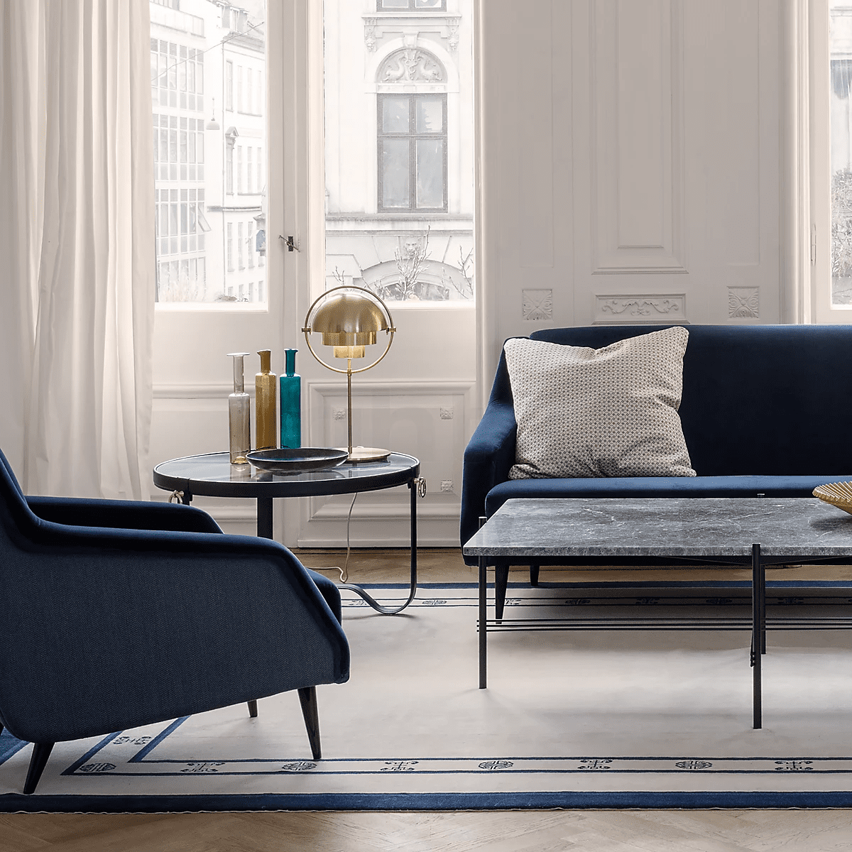 modern-sculptural-spherical-table-lamp-with-adjustable-metal-shades-and-copper-finish