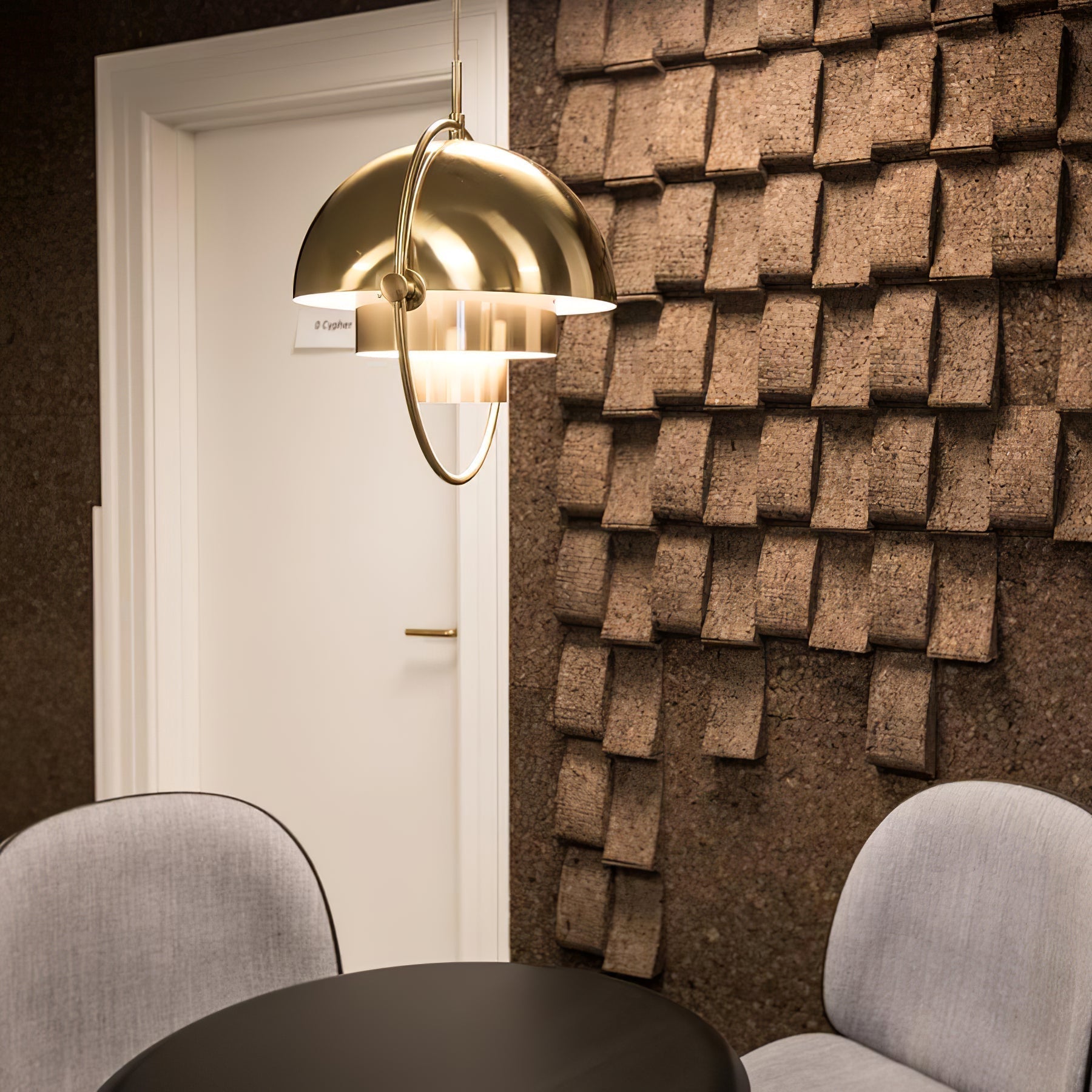 Modern Adjustable Deformed Ball Pendant Light with Multi Lite Shade Design for Dining Room