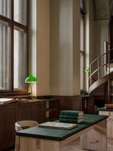 modern-mung-bean-sprout-banker-style-table-lamp-with-green-glass-shade