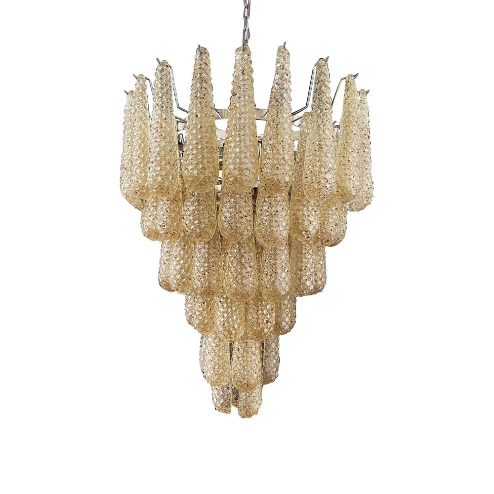 handcrafted-amber-murano-glass-petals-drop-chandelier-luxury-pendant-light
