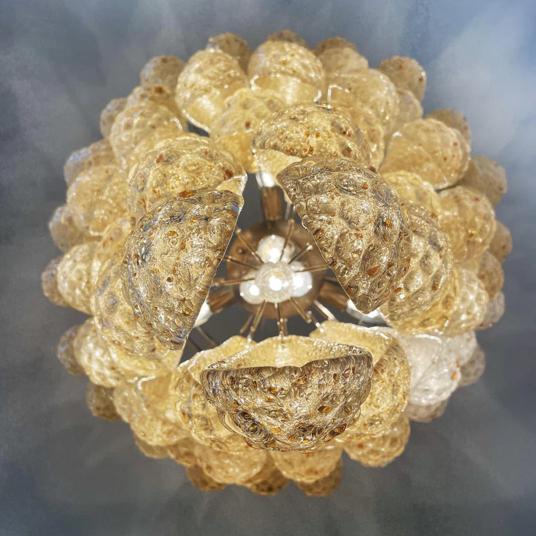 handcrafted-amber-murano-glass-petals-drop-chandelier-luxury-pendant-light