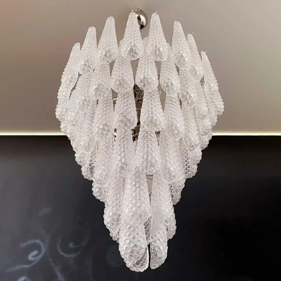 luxury-vintage-murano-glass-petals-drop-chandelier-elegant-transparent-glass-pendant-light