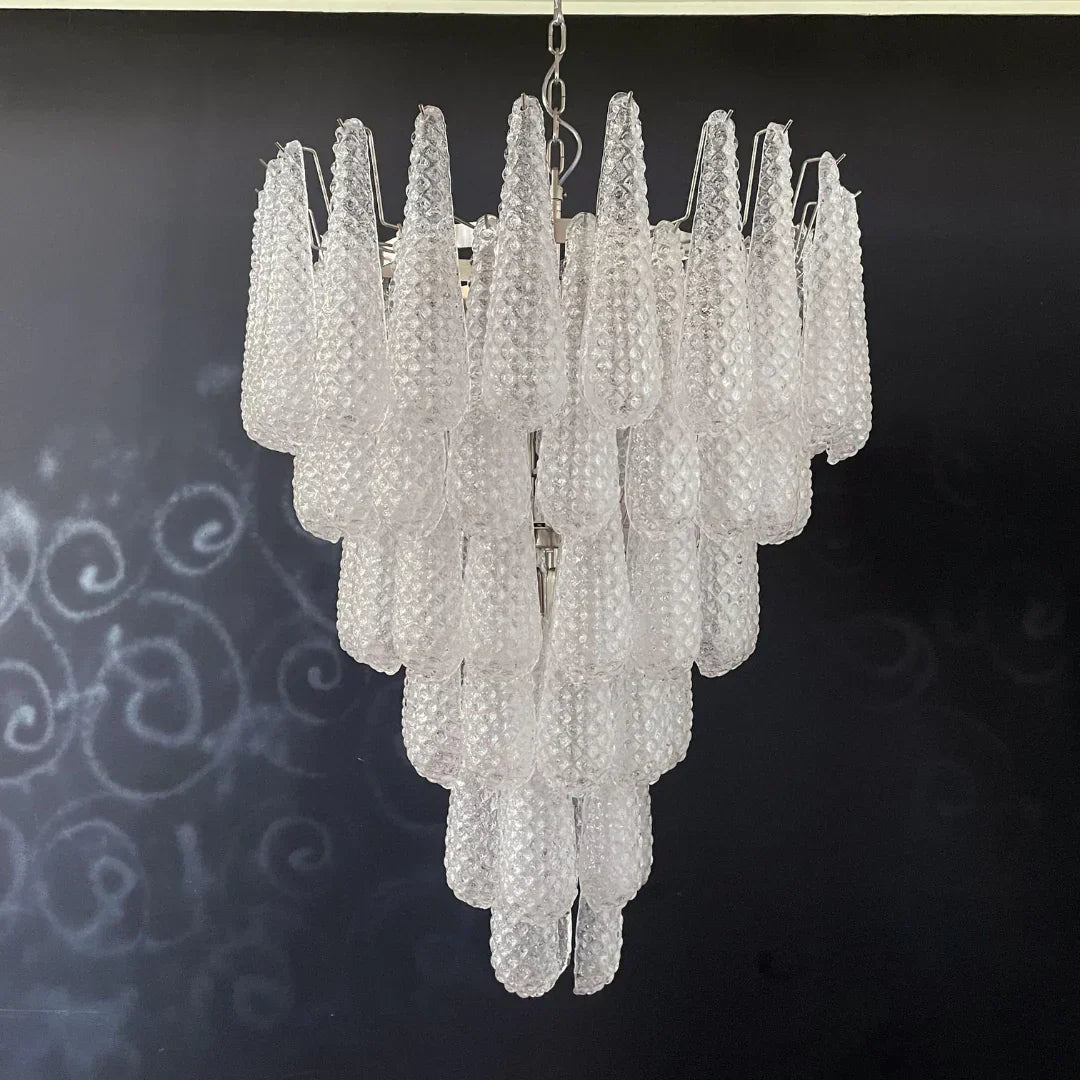 luxury-vintage-murano-glass-petals-drop-chandelier-elegant-transparent-glass-pendant-light